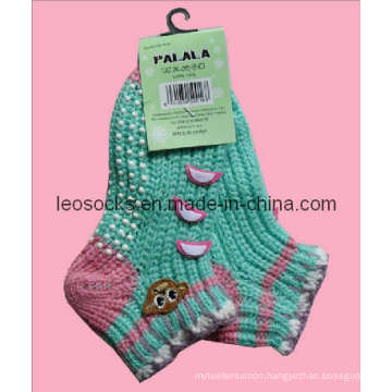 Children Home Socks, Acrylic Slipper Socks, Indoor Anti-Slip Socks